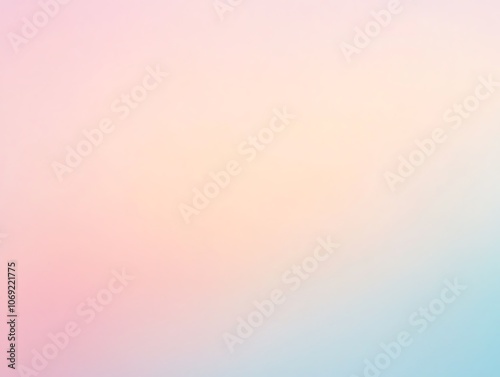 Abstract Gradient Background with Pink, Yellow, and Blue Hues