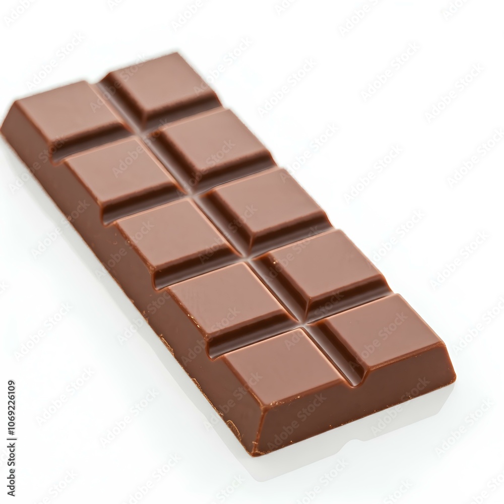 chocolate bar on white background chocolate bar on white background