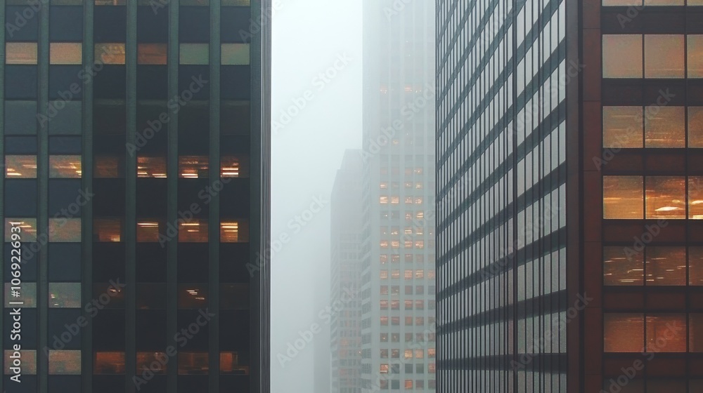 Misty Cityscape A Deep Dive into the Embracing Urban Fog That Envelopes Our Cities
