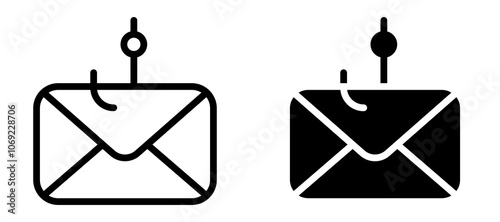 Email phishing icon