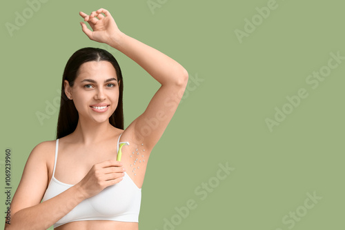 Beautiful young happy woman...