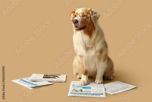 Cute Australian Shepherd do...