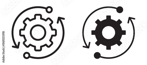 Implementation vector icon.