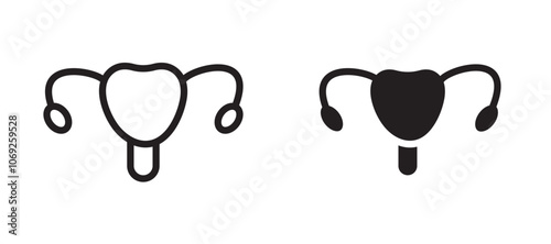 Gynecology vector icon.