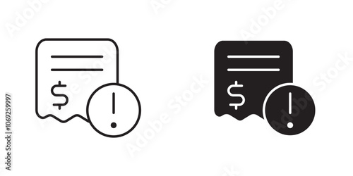 Payment Failed Icon with Cross, Representing Rejected Transactions, Payment Failure, and Insufficient Funds