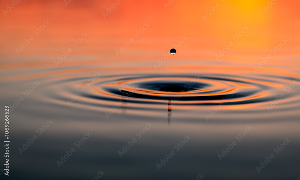 drop of water drop of water