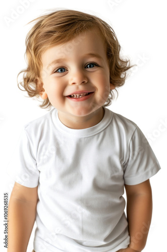 PNG Toddler shirt mockup portrait t-shirt.