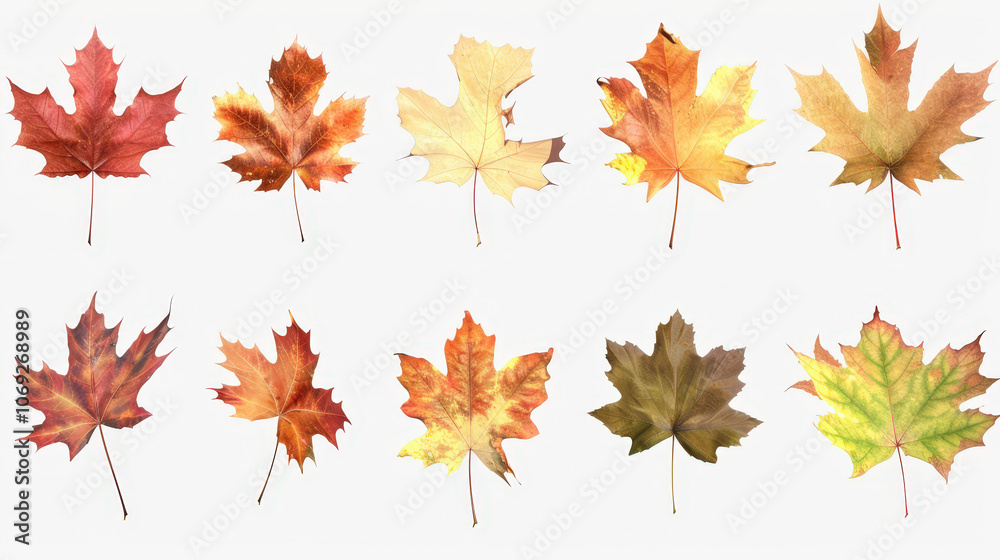 autumn maple leaves background isolated autumn maple leaves background isolated