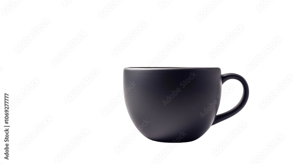 Black ceramic cup Black ceramic cup
