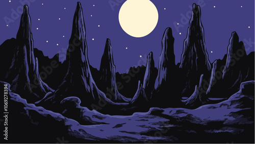 Uncharted Realms- Discovering Alien Landscapes
