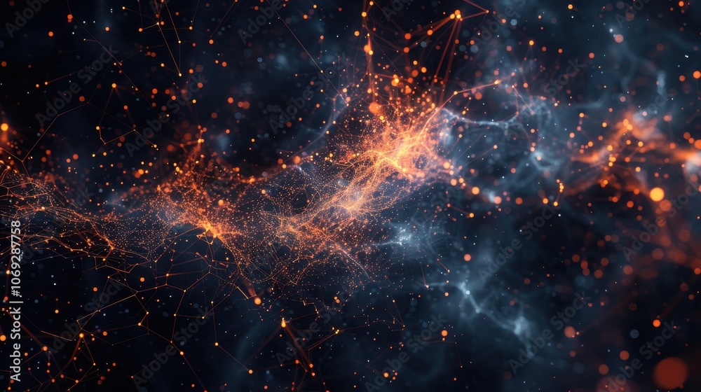 A modern graphic of brain cells, focusing on the complexity of neural networks