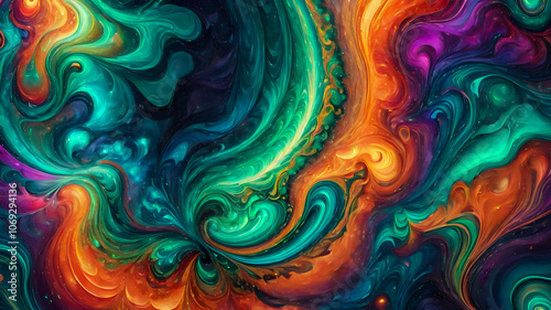 luxury marble abstract background. marble fractal texture