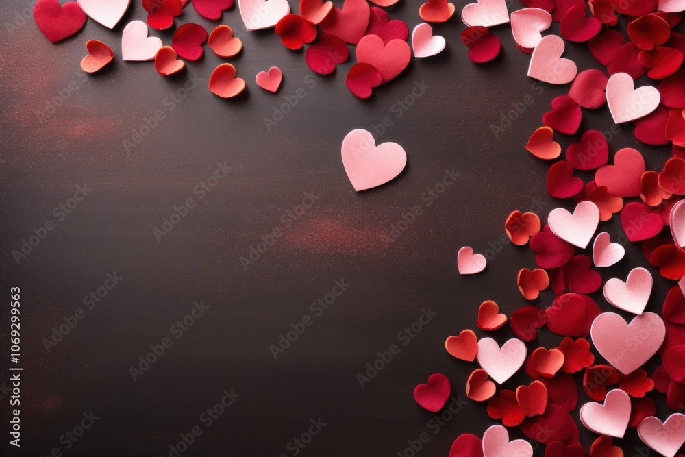 Romantic valentine's day heart background for creative designs Romantic valentine's day heart background for creative designs
