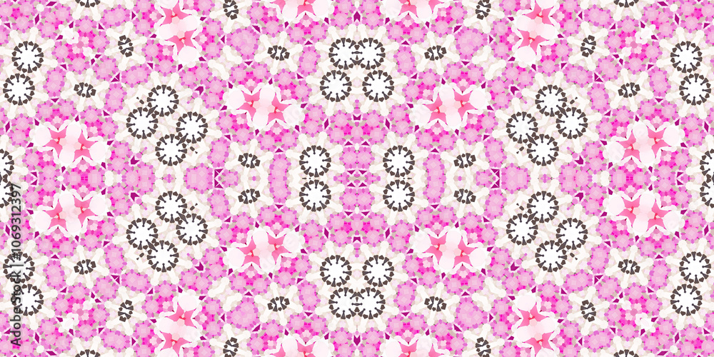 Seamless abstract pattern. The texture of the pattern is symmetrical. Endless pattern Seamless abstract pattern. The texture of the pattern is symmetrical. Endless pattern