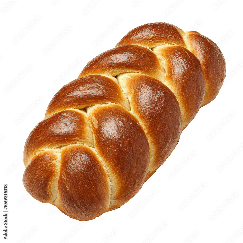 Deliciously braided challah bread freshly baked Deliciously braided challah bread freshly baked