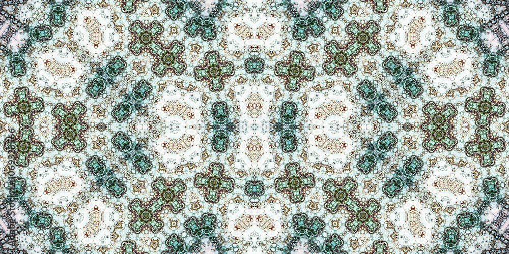 Seamless abstract pattern. The texture of the pattern is symmetrical. Endless pattern Seamless abstract pattern. The texture of the pattern is symmetrical. Endless pattern