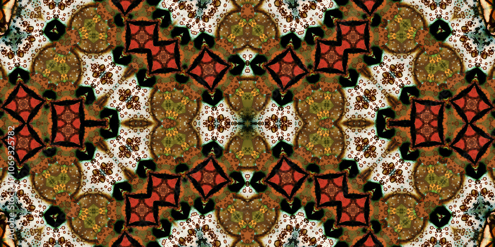 Seamless abstract pattern. The texture of the pattern is symmetrical. Endless pattern Seamless abstract pattern. The texture of the pattern is symmetrical. Endless pattern