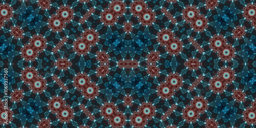 Seamless abstract pattern. The texture of the pattern is symmetrical. Endless pattern