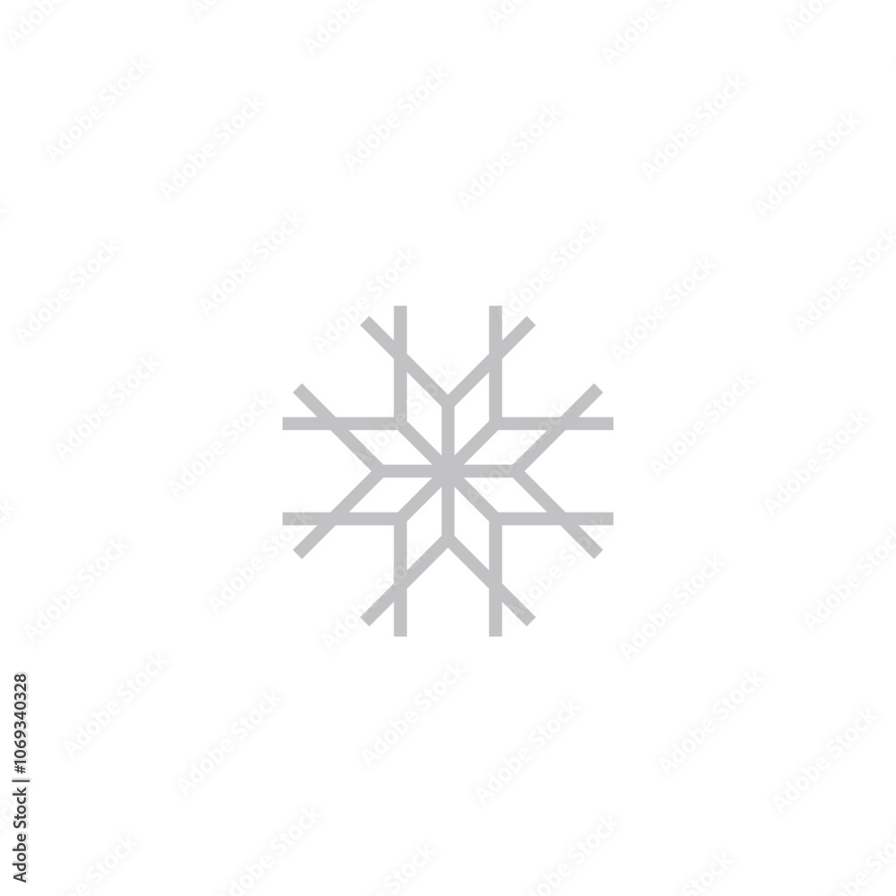 snowflake and star icon. Christmas winter snowflake decoration snowflake and star icon. Christmas winter snowflake decoration