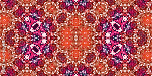 Seamless abstract pattern. The texture of the pattern is symmetrical. Endless pattern