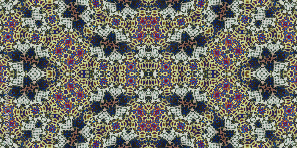 Seamless abstract pattern. The texture of the pattern is symmetrical. Endless pattern Seamless abstract pattern. The texture of the pattern is symmetrical. Endless pattern