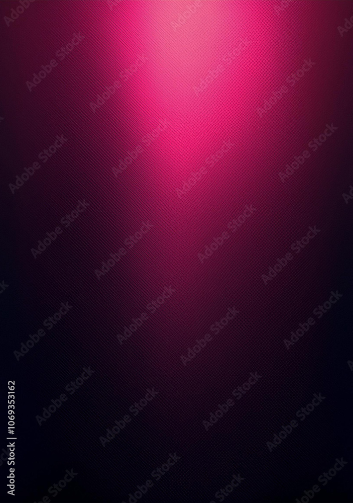 Glowing pink blurred light gradient dark grainy black vertical background glowing light spot, copy space Glowing pink blurred light gradient dark grainy black vertical background glowing light spot, copy space