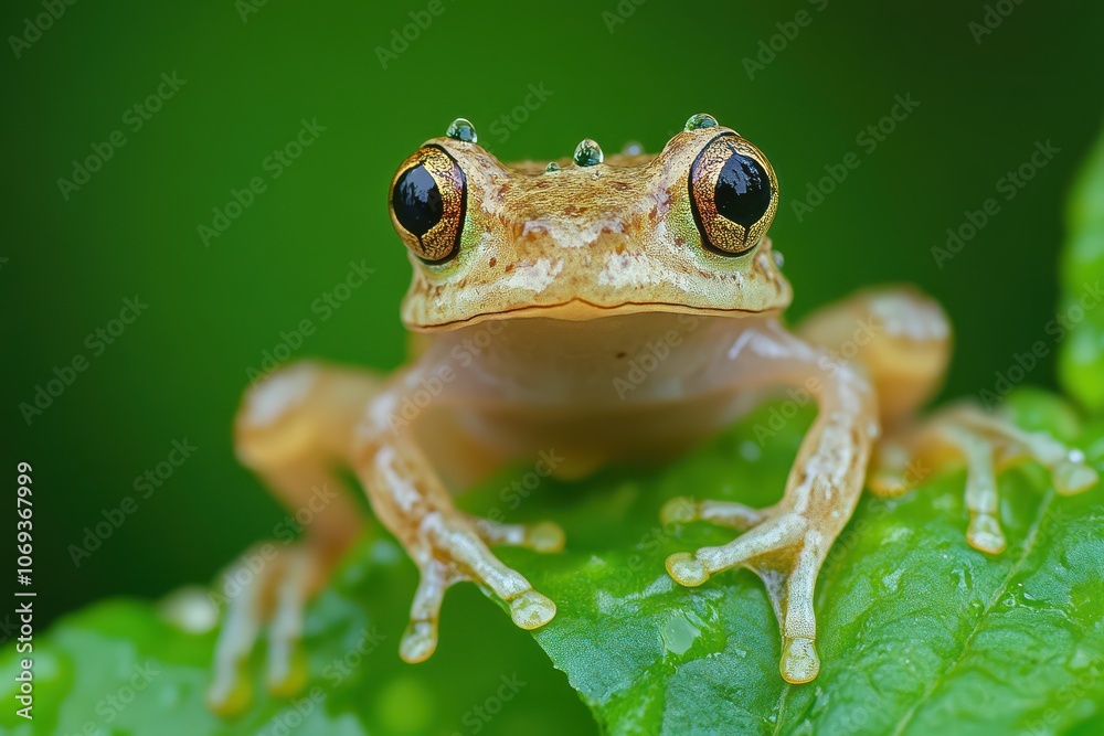 Obraz premium frog, exotic species of frog,AI Generation