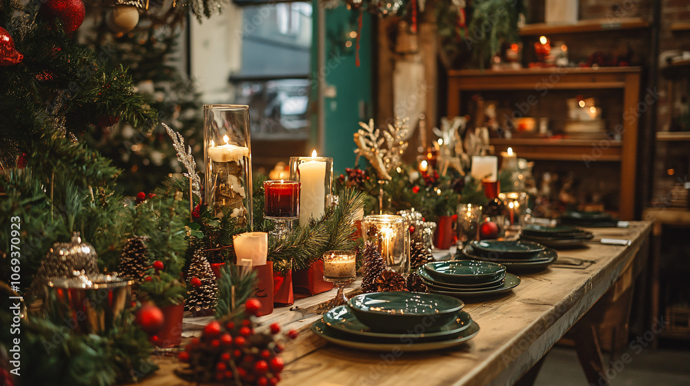 A festive event showcasing the launch of new Christmas decoration products by a local company. A festive event showcasing the launch of new Christmas decoration products by a local company.