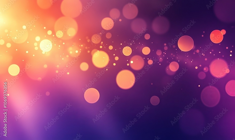Abstract Purple and Orange Lights Background Abstract Purple and Orange Lights Background