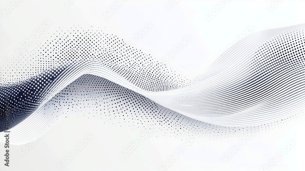 Abstract Grey and White Wave Design Background Abstract Grey and White Wave Design Background