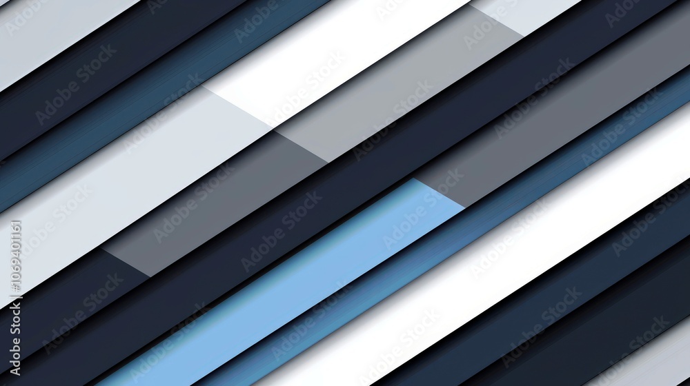 Obraz premium Dynamic Abstract Background with Blue and Gray Lines