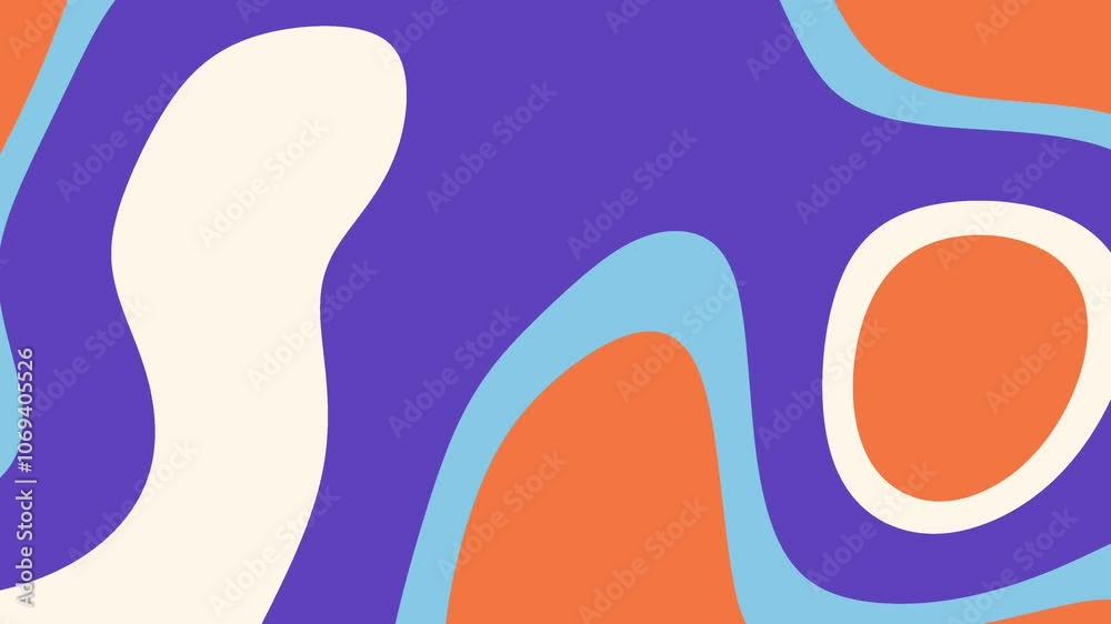 Abstract organic pattern with blue, orange, and cream colors in a dynamic, flowing design. Suitable as a vibrant background or texture.
Abstract organic pattern with blue, orange, and cream colors in a dynamic, flowing design. Suitable as a vibrant background or texture.