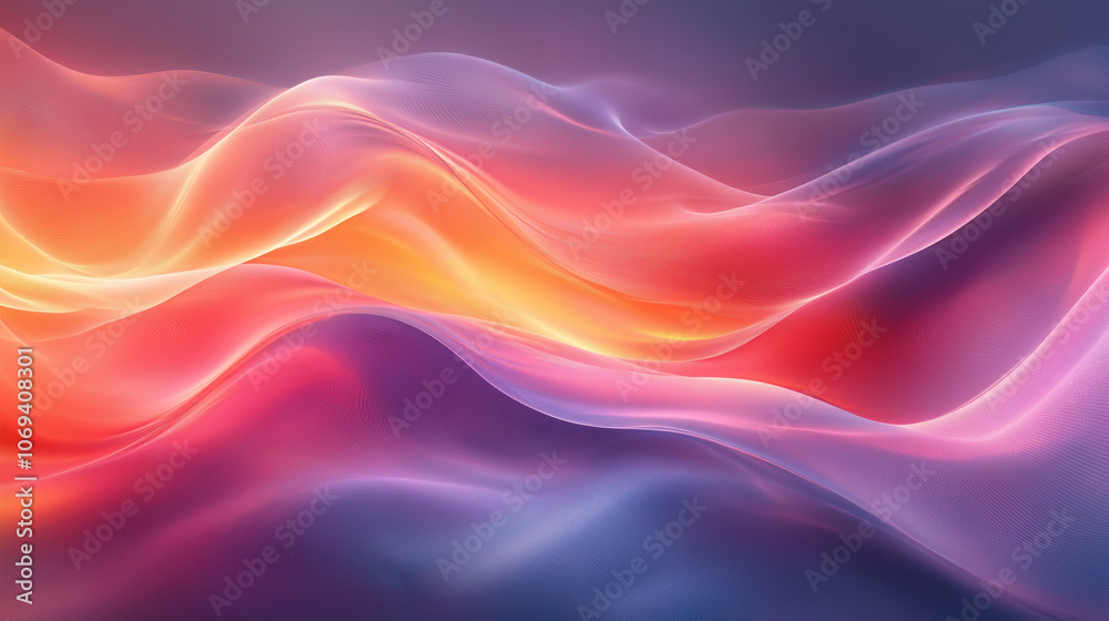 Fond d'écran abstrait fluide avec dégradés de couleurs vives et texture douce Fond d'écran abstrait fluide avec dégradés de couleurs vives et texture douce