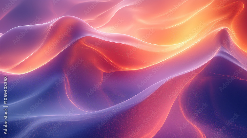 Fond d'écran abstrait fluide avec dégradés de couleurs vives et texture douce Fond d'écran abstrait fluide avec dégradés de couleurs vives et texture douce