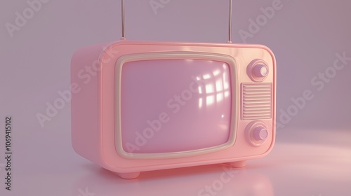 レトロテレビのミニチュア