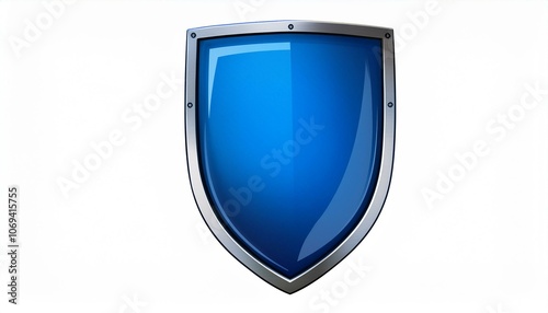 modern blue shield on White background PNG Free Download modern blue shield on White background PNG - GFXLoad