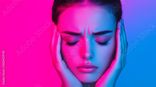 Explore the emotional impact of color in portrait photography through unique lighting techniques