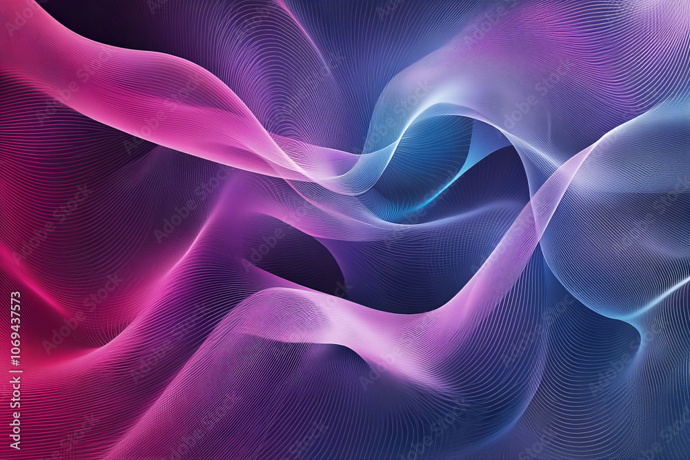 Fototapeta premium Abstract Holographic Pastel Backgrounds in Iridescent Colors for Creative Designs, Social Media Posts, and Modern Digital Art Applications