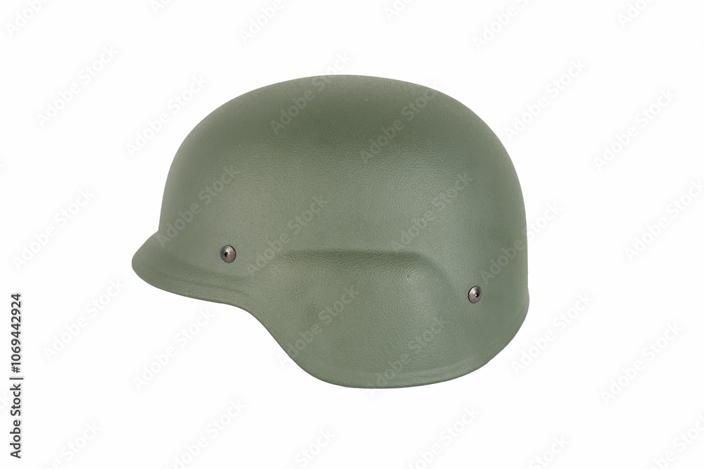 Fototapeta premium Press helmet. Safety helmet. Military helmet.