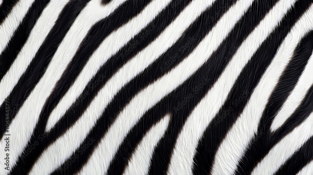 Stylish zebra stripes with minimalistic black and white contrast, smooth and refined lines creating a sleek, modern animal print look Stylish zebra stripes with minimalistic black and white contrast, smooth and refined lines creating a sleek, modern animal print look