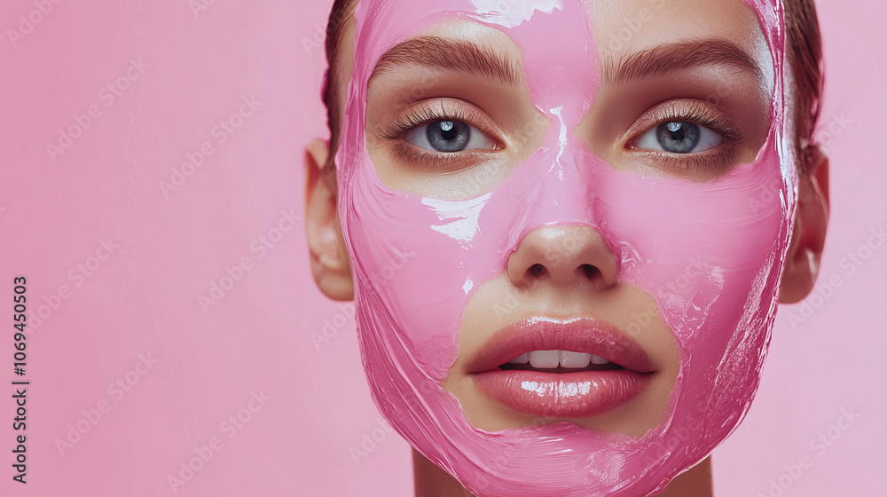 Experience the stunning and vibrant artistic makeup featuring colorful splashes of hues Experience the stunning and vibrant artistic makeup featuring colorful splashes of hues