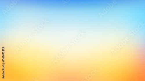 Color gradient background, abstract pastel rainbow. Light orange blue yellow white color banner gradation texture, vector blue yellow noise texture blur abstract background