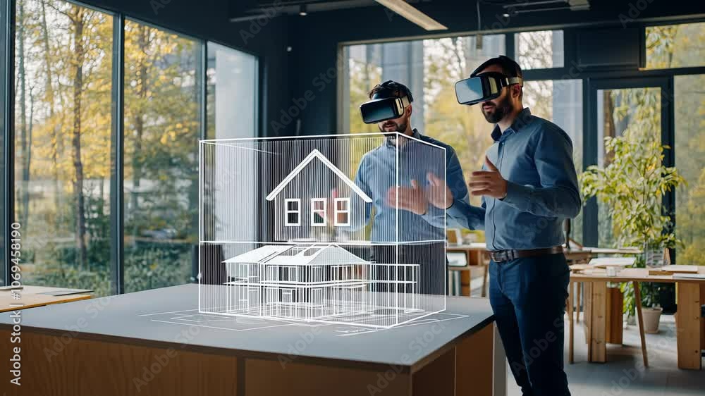 Innovative architects employ cuttingedge VR technology for creating 3D models Innovative architects employ cuttingedge VR technology for creating 3D models