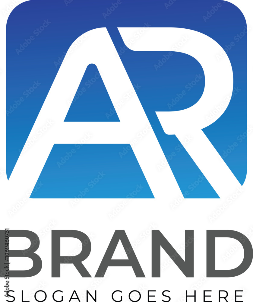 AR Creative Logo Design Template AR Creative Logo Design Template