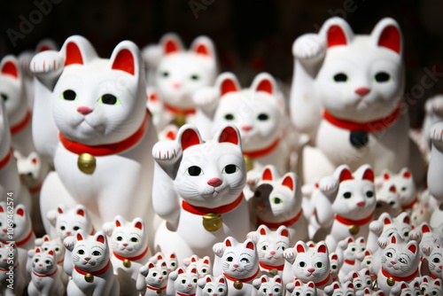 たくさんの招き猫