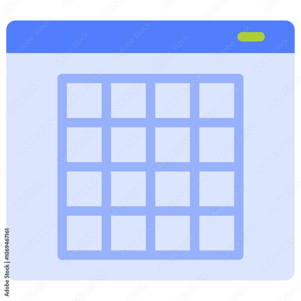 grid flat icon grid flat icon