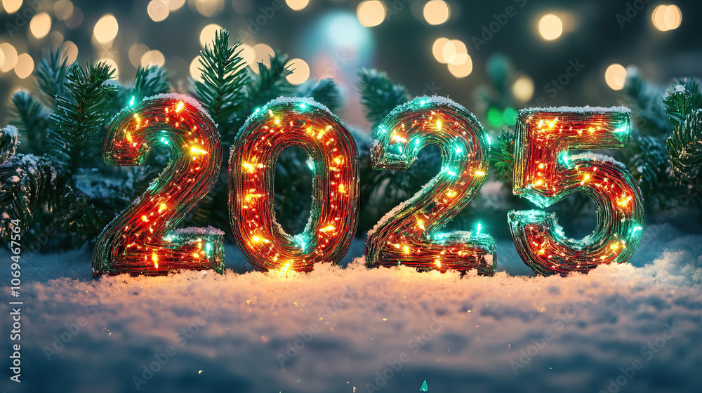 Celebrate New Year 2025 with Magical Lights and Cheerful Decorations for warmth and joy Celebrate New Year 2025 with Magical Lights and Cheerful Decorations for warmth and joy