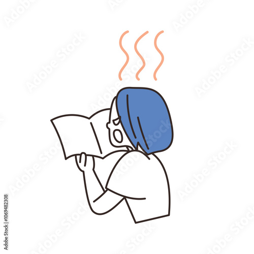 週刊誌　イライラ