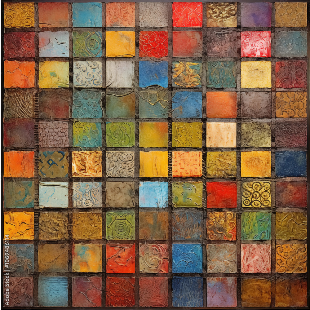 Colorful tiles