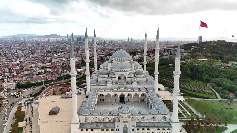 Camlica Mosque Istanbul Turkey Asia